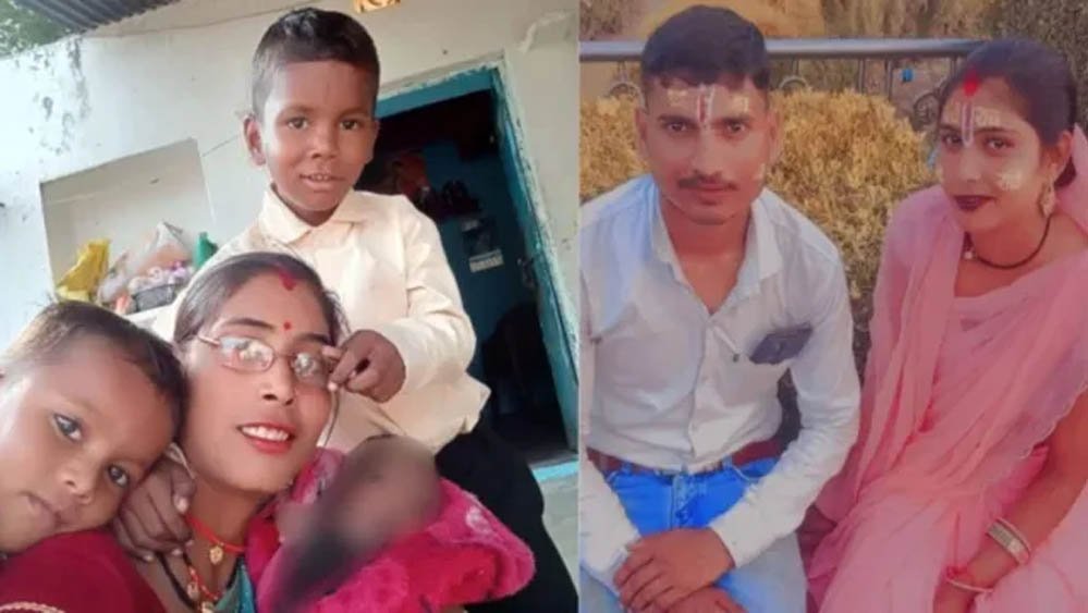 मुरैना ट्रिपल मर्डर से सनसनी, पत्नी और मासूम बच्चों की हत्या के बाद आरोपी पति ने की आत्महत्या