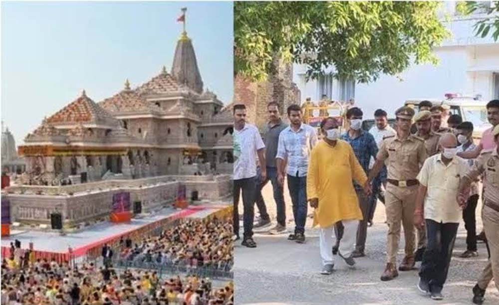 राम मंदिर चढ़ावा घोटाला: सभी आरोपियों के ठिकानों पर छापे, पुलिस करेगी कस्टडी रिमांड की मांग