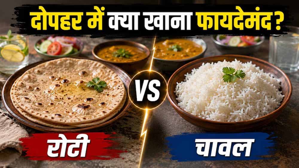 गर्मी में चावल या रोटी? एक्सपर्ट्स ने बताया दोपहर के लिए क्या है बेहतर विकल्प