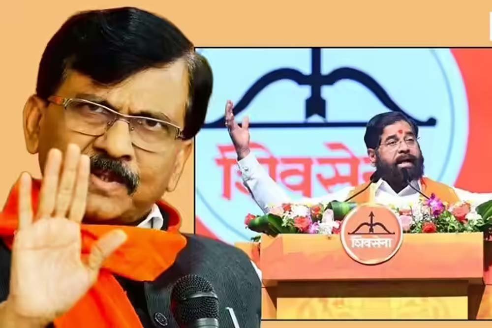 शिवसेना विवाद गहराया, शिंदे के बयान के बाद राउत की रहस्यमयी पोस्ट से बढ़ा तनाव