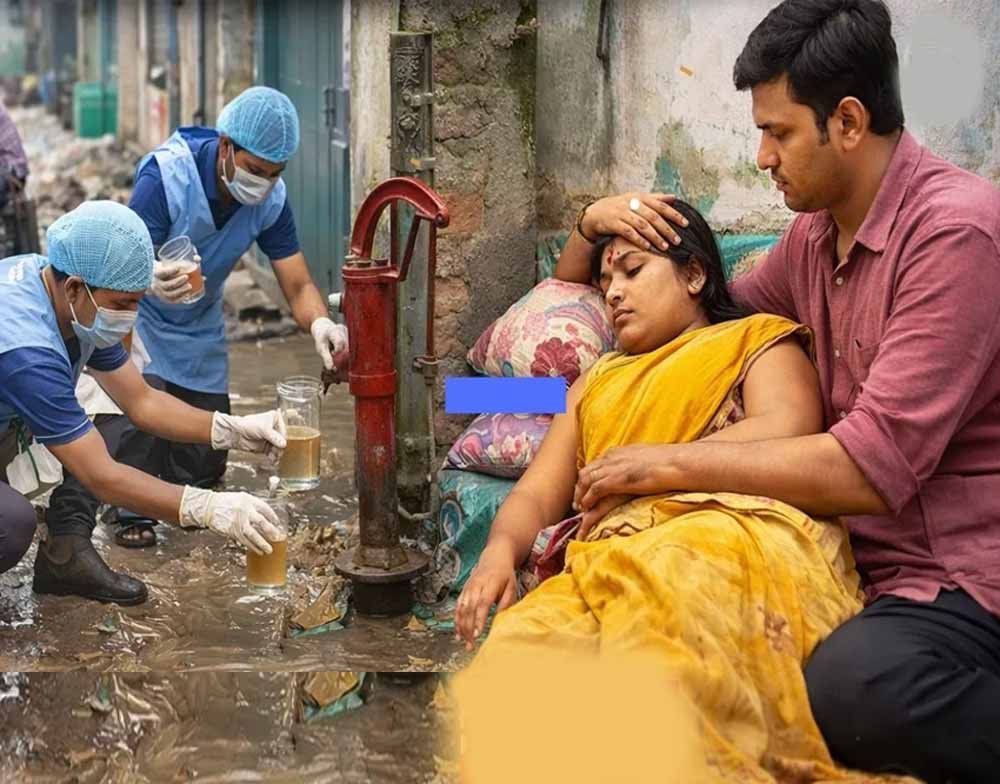 दूषित पानी से बिगड़ी लोगों की सेहत, राजनांदगांव में जांच के लिए जुटे निगम अधिकारी