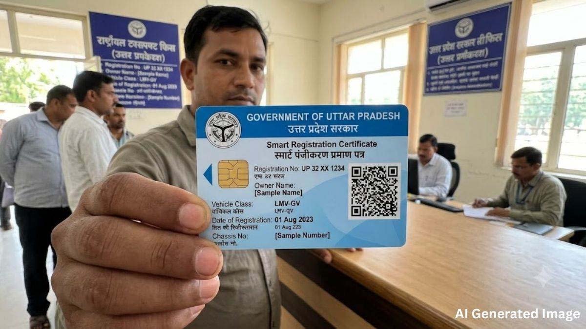 QR कोड और चिप वाली स्मार्ट आरसी से सुरक्षित होगा वाहन डेटा