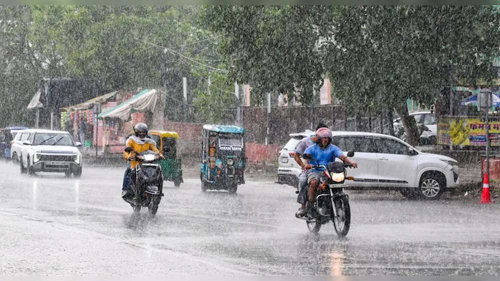 राजस्थान में अगले चार दिन भारी बारिश के आसार, आठ जिलों में ऑरेंज अलर्ट जारी