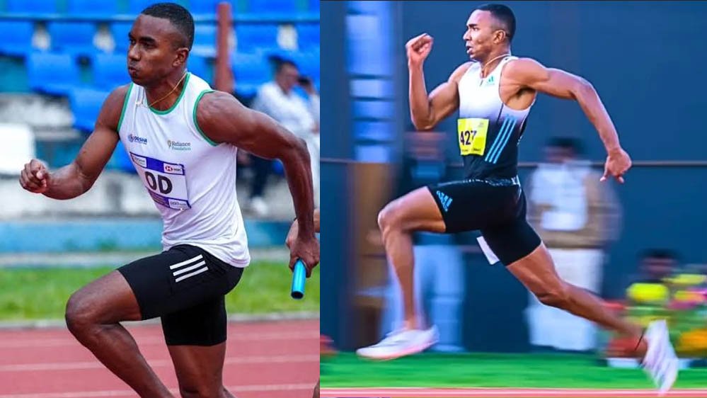 विदेशी ट्रैक पर अनिमेष कुजूर का जलवा, 100 मीटर में 10.14 सेकंड का रिकॉर्ड समय
