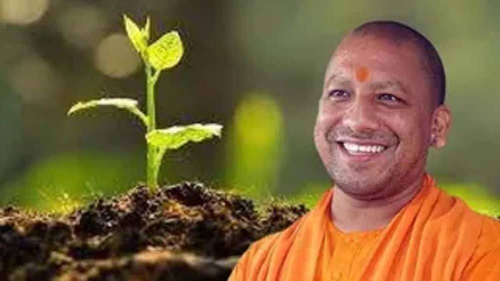 सीएम योगी बोले, प्रकृति बचाने को हर नागरिक लगाए एक पेड़ मां के नाम।