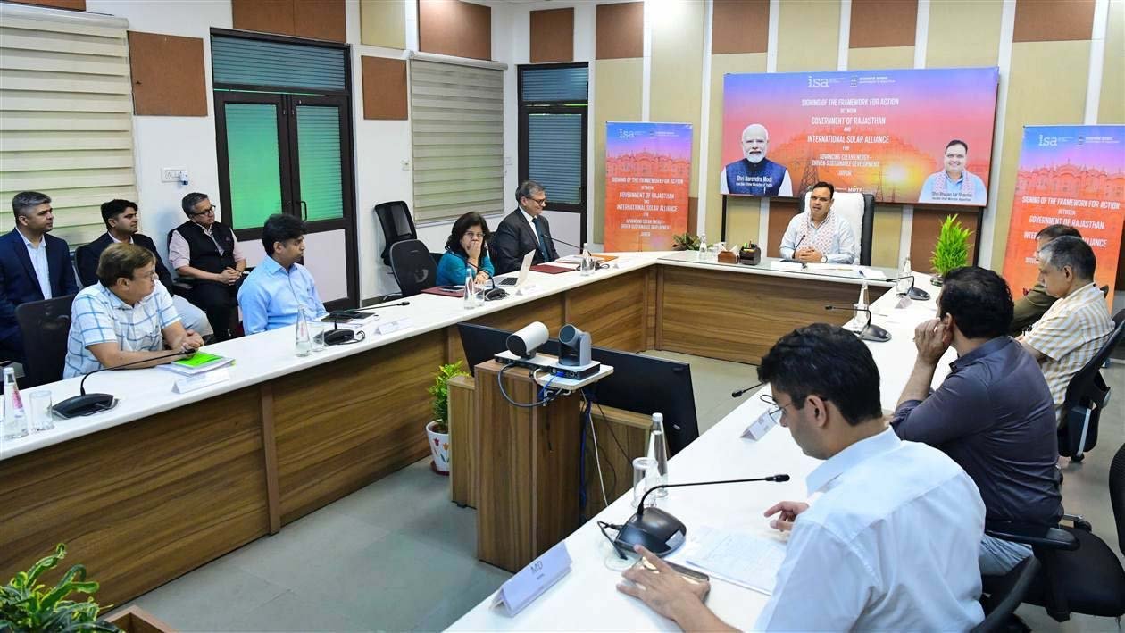 स्वच्छ ऊर्जा में राजस्थान की बड़ी छलांग, 128 देशों के सोलर अलायंस से हुआ समझौता