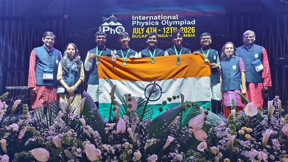 भारत ने रचा इतिहास, इंटरनेशनल फिजिक्स ओलंपियाड में 5 गोल्ड मेडल के साथ दुनिया में हासिल किया पह