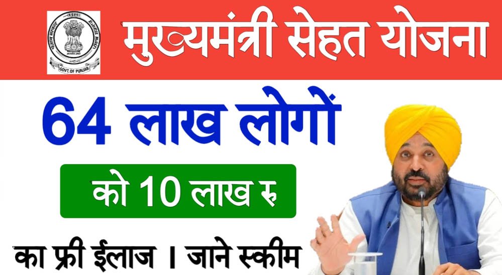 पंजाब की मुख्यमंत्री सेहत योजना बनी सहारा, 914 स्ट्रोक मरीजों को मिला करोड़ों रुपये का निशुल्क 