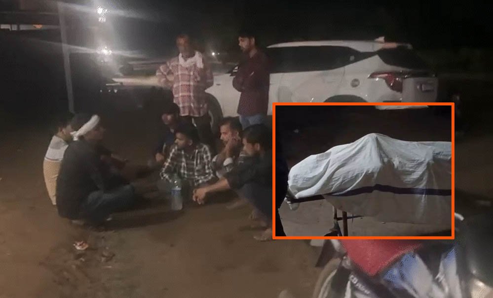 सेल्फी का एक पल बना काल, नरसिंहपुर में वॉटरफॉल से लौट रहे 6 दोस्तों की हाईवा की टक्कर से मौत