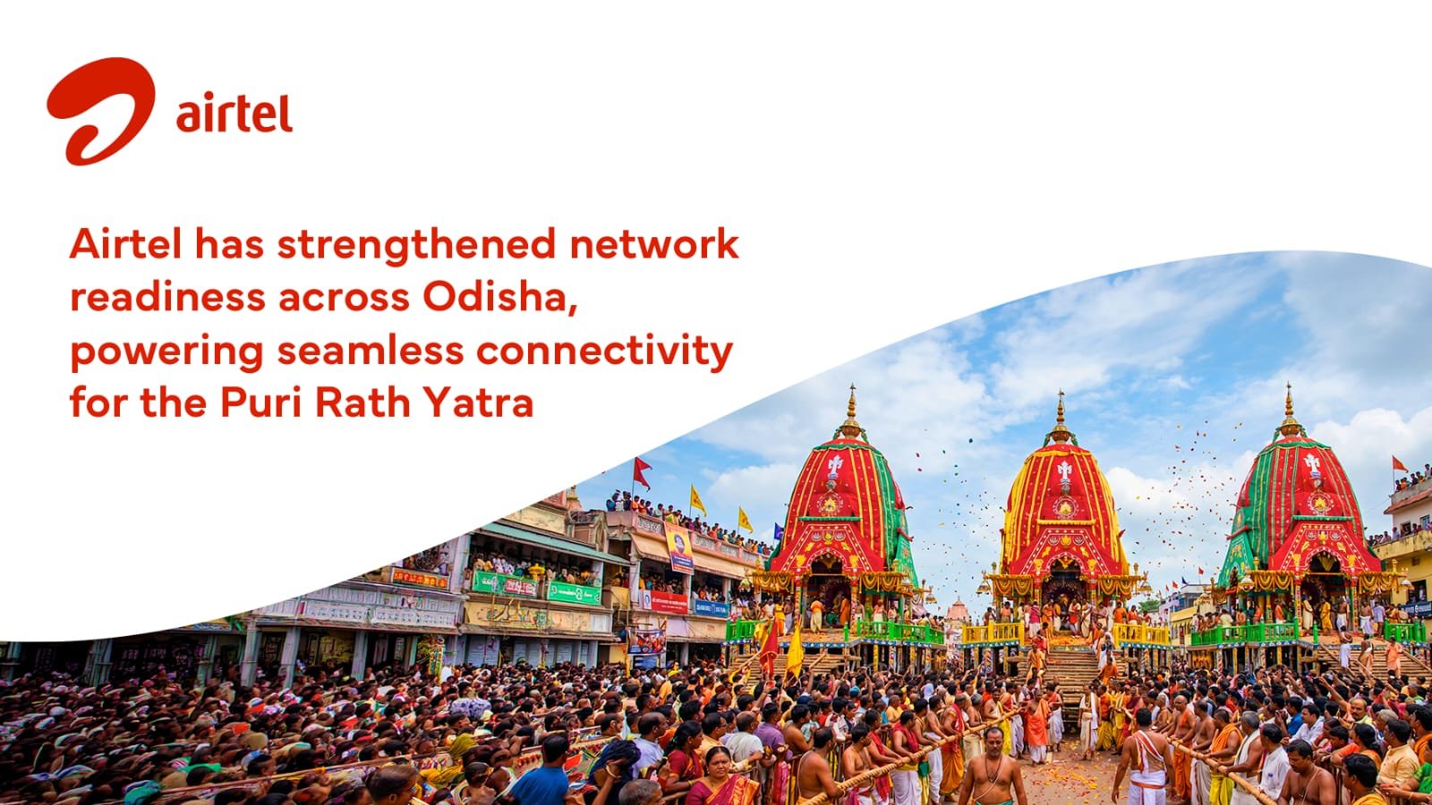 Airtel strengthens network readiness across Odisha ahead of Puri Rath Yatra