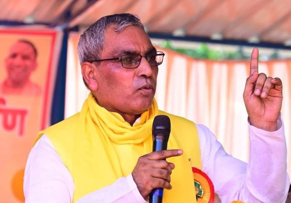 ओपी राजभर का सपा पर तीखा हमला, बोले- दोबारा गाली दी तो ईंट से ईंट बजा देंगे
