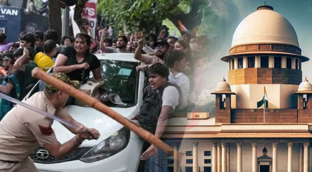 पुलिस कार्रवाई के खिलाफ तुरंत राहत नहीं, सुप्रीम कोर्ट बोला- 'हमारा समय बर्बाद मत करें'