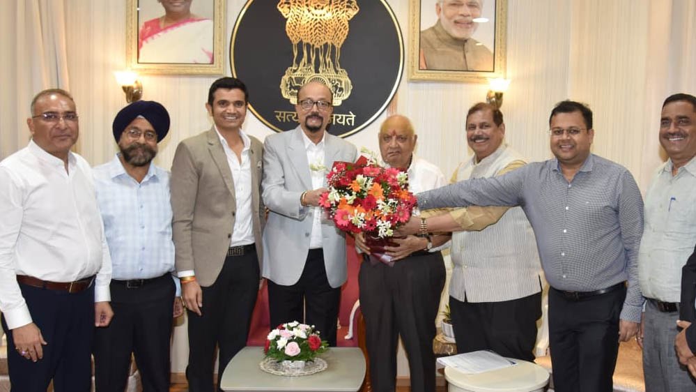 राज्यपाल डेका से निजी विश्वविद्यालयों के पदाधिकारियों ने की भेंट