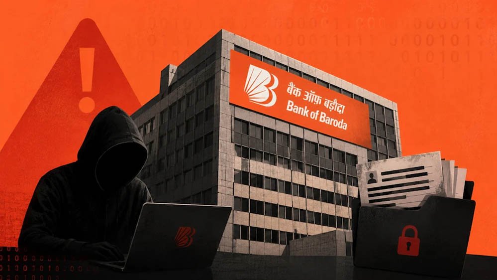 देश के बड़े बैंक Bank of Baroda पर साइबर खतरा! ग्राहकों का संवेदनशील डेटा लीक होने का दावा