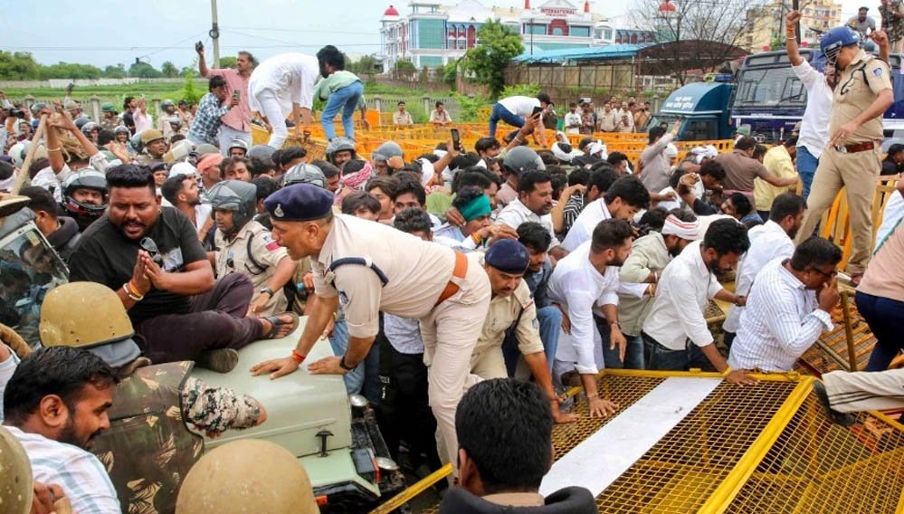 मूंग की MSP खरीद को लेकर उग्र हुए किसान, भोपाल में CM हाउस मार्च की तैयारी