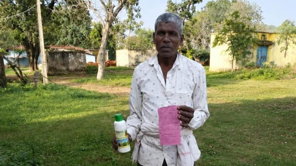 नैनो डीएपी अपनाकर प्रगतिशील किसान बने मिठाईलाल