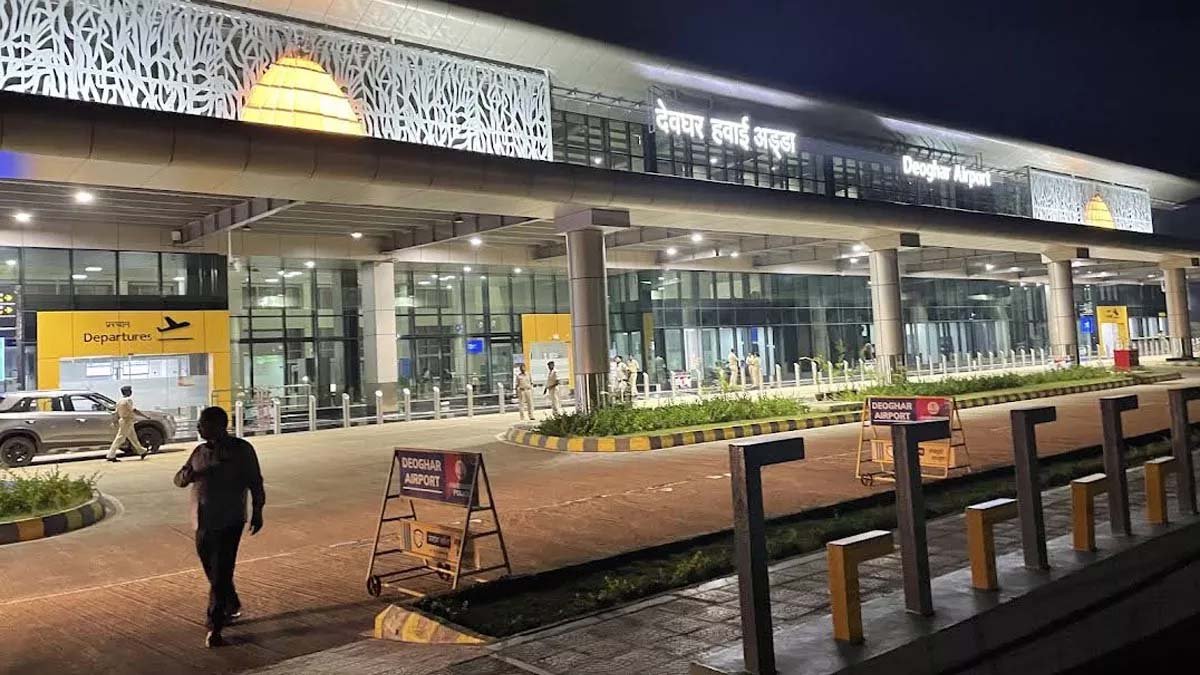 बाबा नगरी देवघर एयरपोर्ट से देश-विदेश की कनेक्टिविटी हुई मजबूत