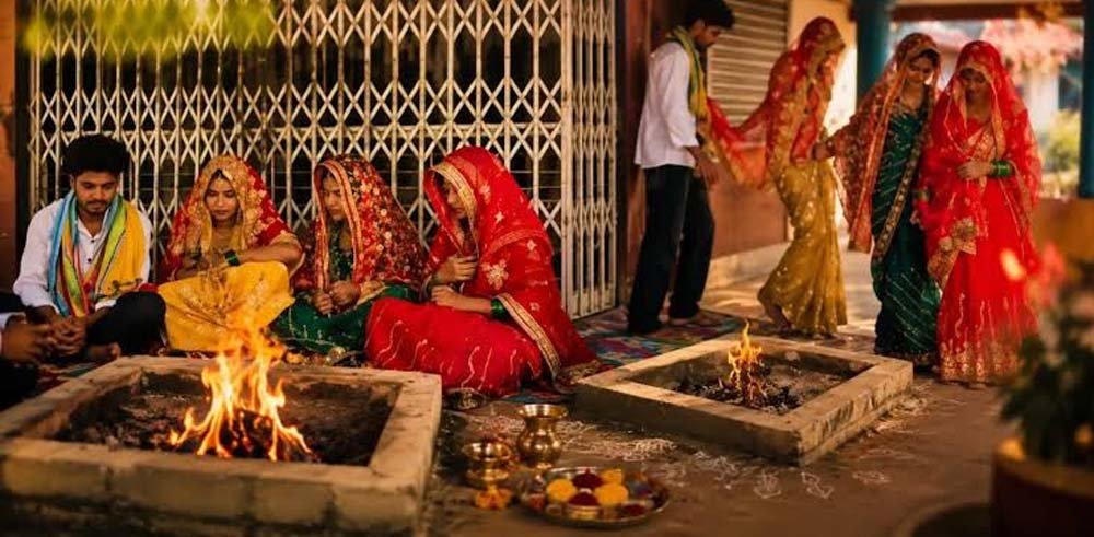 तीन बहनों ने चुना एक जीवनसाथी, पुलिस के सामने रखी अपनी बात