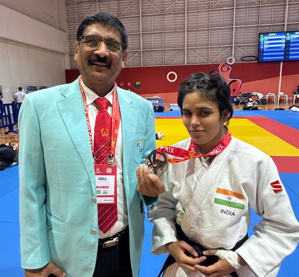 ब्राजील के साओ पाउलो में पहले ही दिन मेजबान खिलाड़ी को हराकर दिलाया भारत को पहला पदक, एलए 2028 