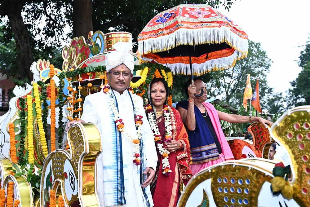 छत्तीसगढ़ में CM साय का दौरा, रथयात्रा में करेंगे शिरकत, बगिया में बिताएंगे रात