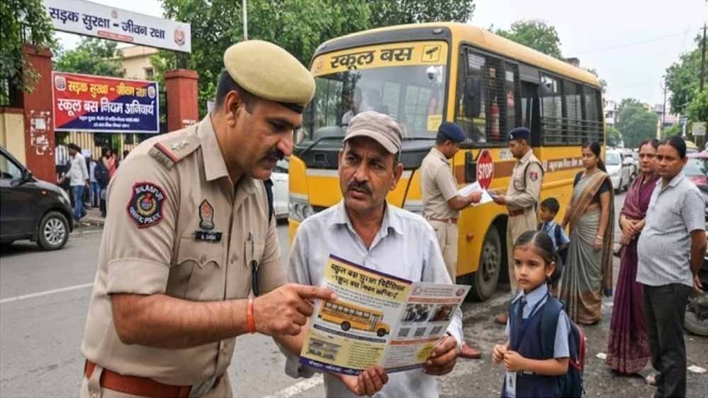 स्कूली बच्चों की सुरक्षा पर सवाल! बिलासपुर में 36 स्कूल बसें फिटनेस जांच में फेल