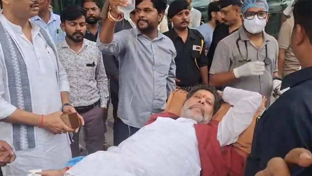 छत्तीसगढ़ BJP अध्यक्ष किरण सिंह देव का एक्सीडेंट, गंभीर चोट के बाद मेदांता अस्पताल में भर्ती