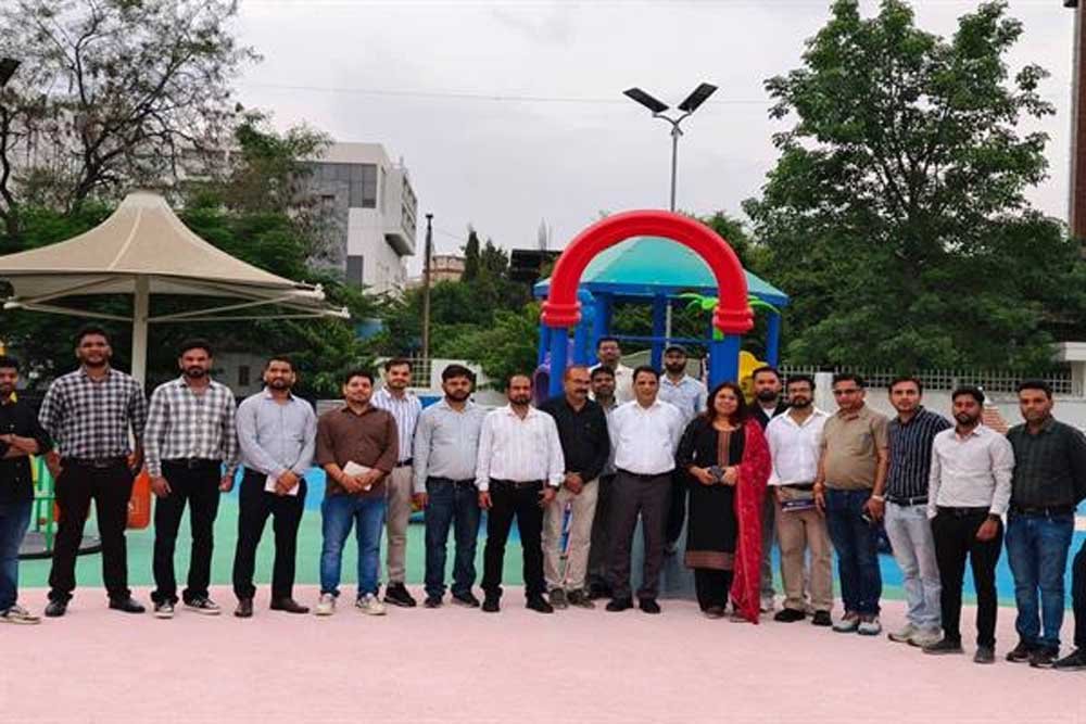 भोंडवे की पहल पर 40 सदस्यीय दल को दिया गया व्यावहारिक प्रशिक्षण