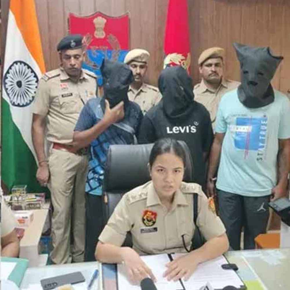 फतेहाबाद में पुलिस का बड़ा एक्शन, लूट-हत्या के तीन वांछित इनामी आरोपी दबोचे गए