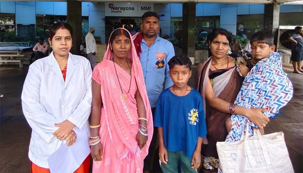 धमतरी के 10 वर्षीय त्रिशांत का हुआ सफल और पूर्णतः निःशुल्क हृदय ऑपरेशन