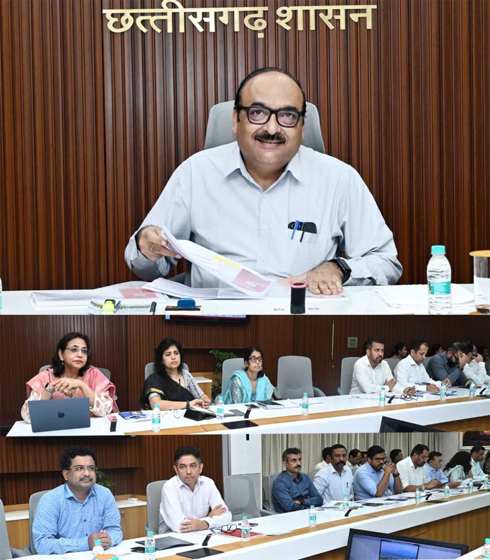 शत-प्रतिशत सत्यापन कर पात्र हितग्राहियों को योजनाओं का लाभ सुनिश्चित करें: मुख्य सचिव विकास शील