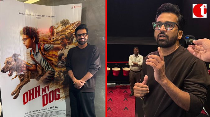 Shreedhar Dubey Promotes Amit Rai’s Ohh My Dog in Lucknow Ahead of Its 7th August Release