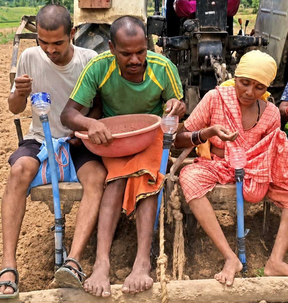 राष्ट्रीय खाद्य तेल मिशन योजना से मिली गुणवत्ता युक्त बीज की सौगात