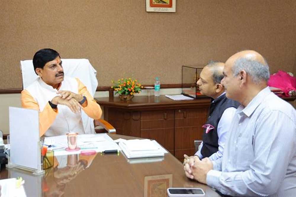 मुख्यमंत्री से मिले श्याम सेल एंड पॉवर कम्पनी के पदाधिकारी