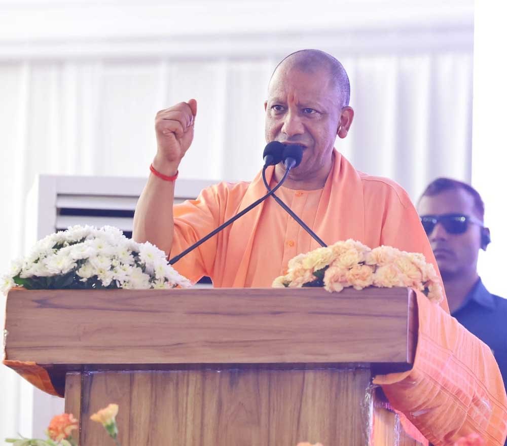 गुंडा व माफियाराज चाहने वालों को जिन्ना पसंद, हमें गन्ना पसंद: मुख्यमंत्री