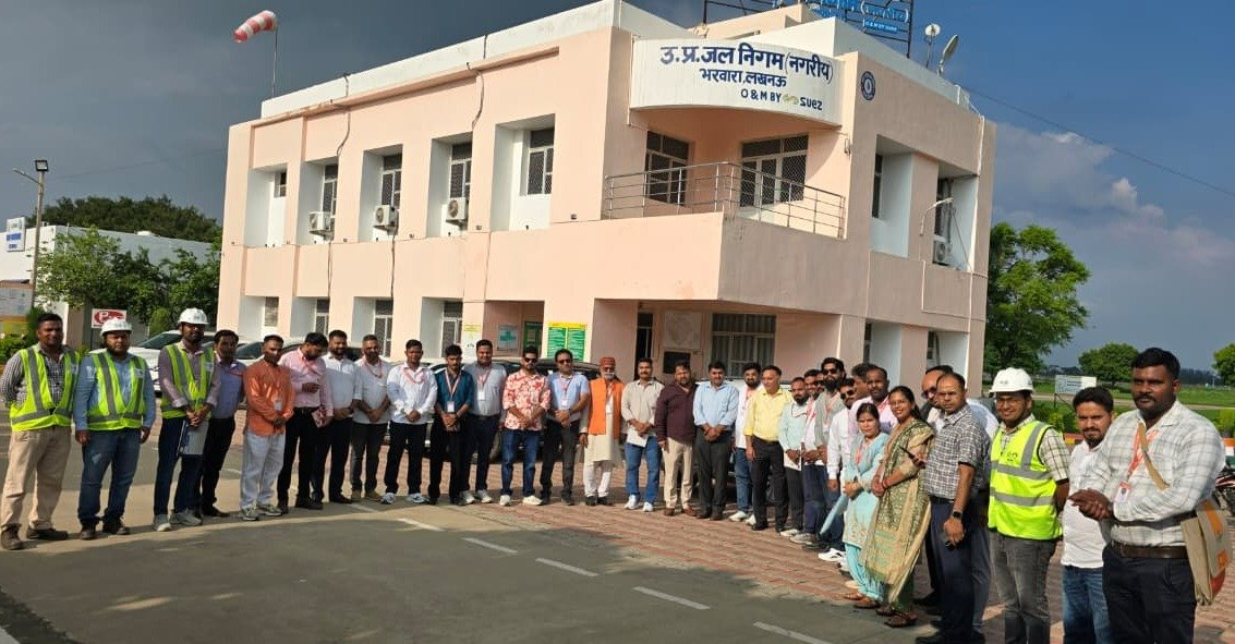 Uttarakhand Delegation Visits Bharwara STP; Reviews Modern Sewage Treatment and Treated Water R