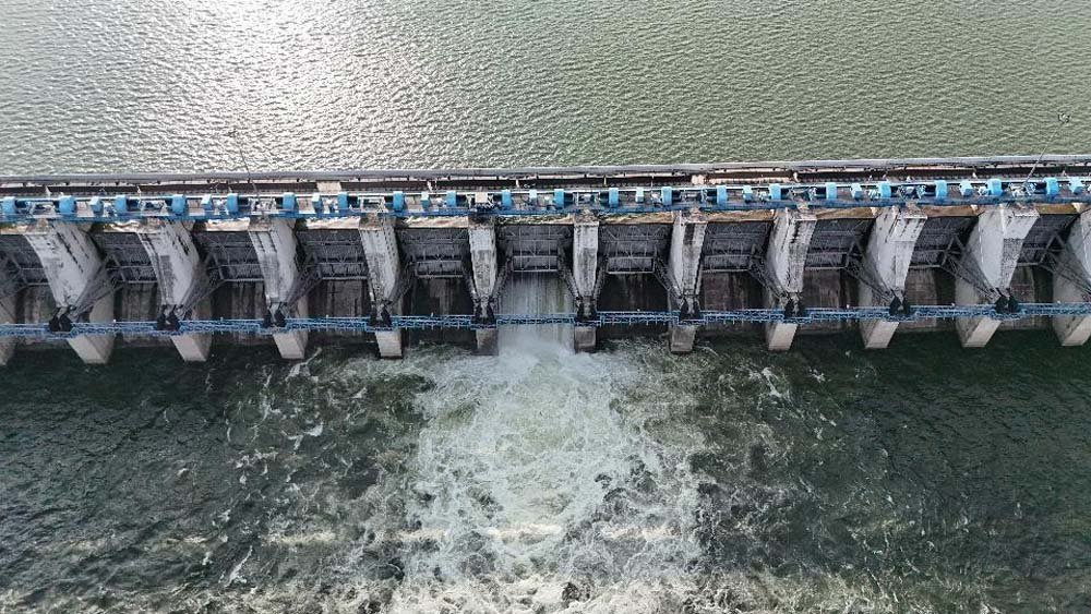 भरतपुर में बढ़ा बंध बारैठा बांध का जलस्तर, तीसरे साल लगातार गेट खोलने की तैयारी