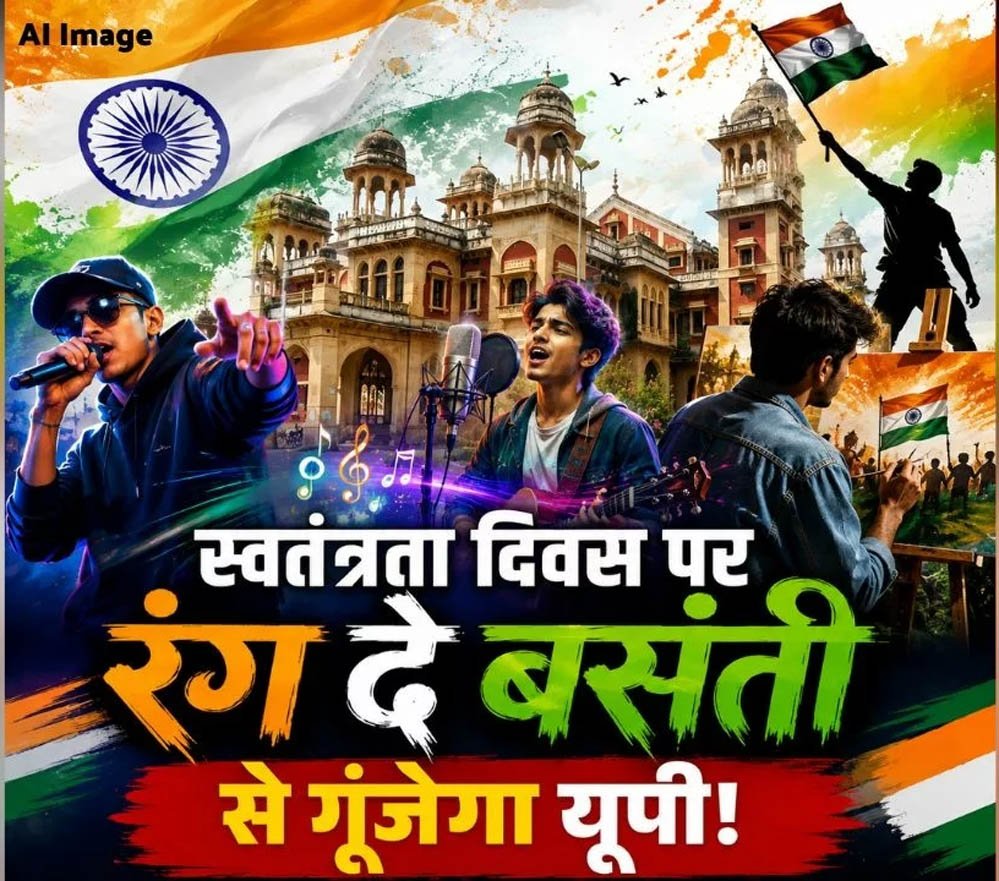 'रंग दे बसंती' से गूंजेगा यूपी, 11 से 14 अगस्त तक कई शहरों में युवा करेंगे रचनात्मक आयोजन