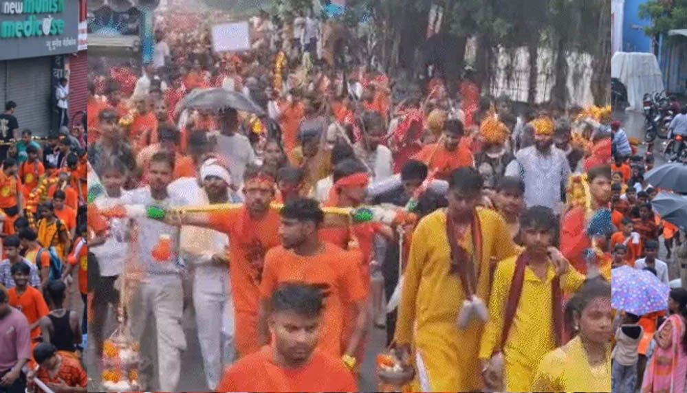 जबलपुर में संस्कार कांवड़ यात्रा की धूम, एक लाख श्रद्धालुओं के पहुंचने का अनुमान; CM के आगमन की