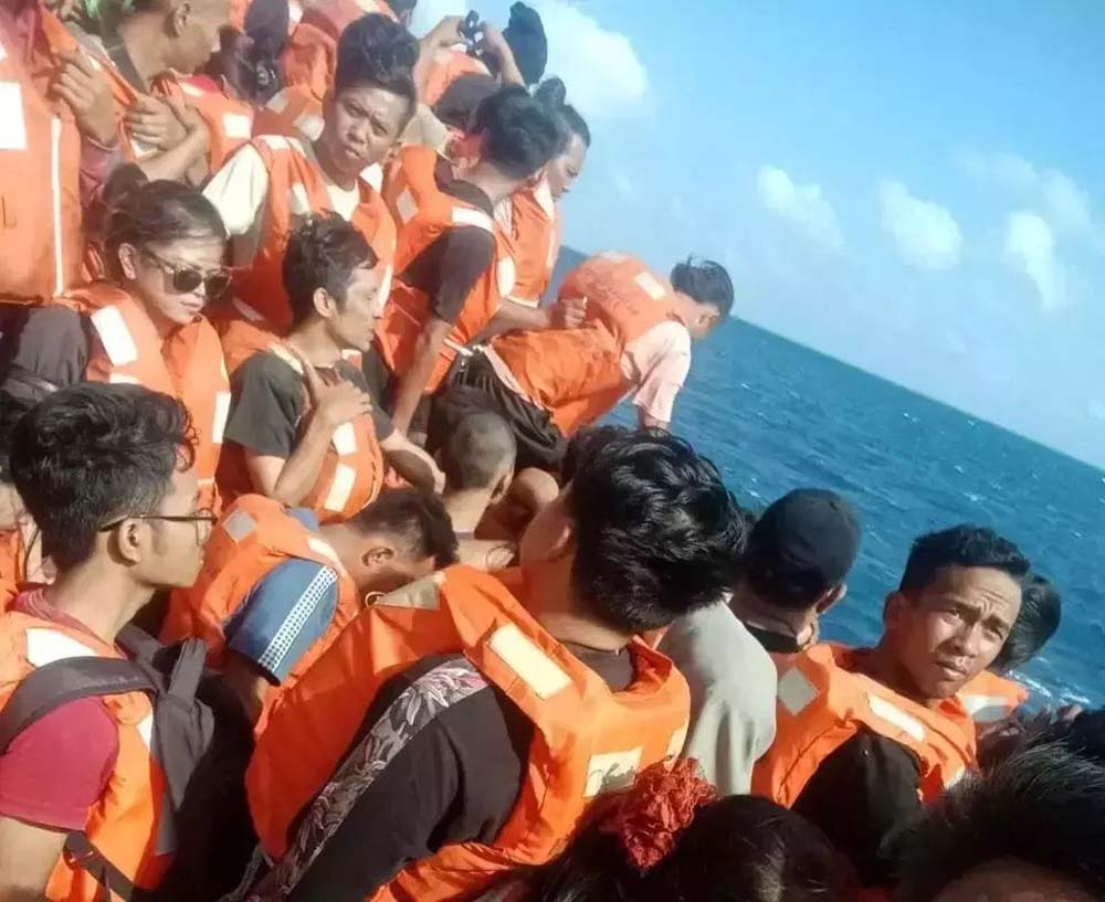 मदुरा द्वीप के पास बड़ा हादसा, फेरी आग में झुलसी कई जिंदगियां