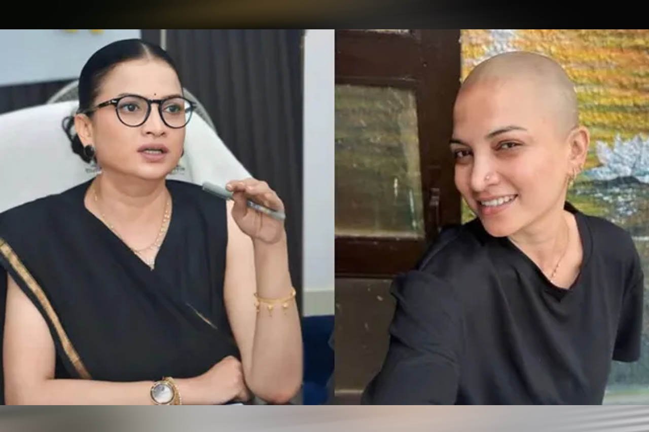 सिंगरौली की कमिश्नर सविता प्रधान का भावुक कदम, कैंसर से जूझ रही बच्ची की खुशी के लिए मुंडवाया स