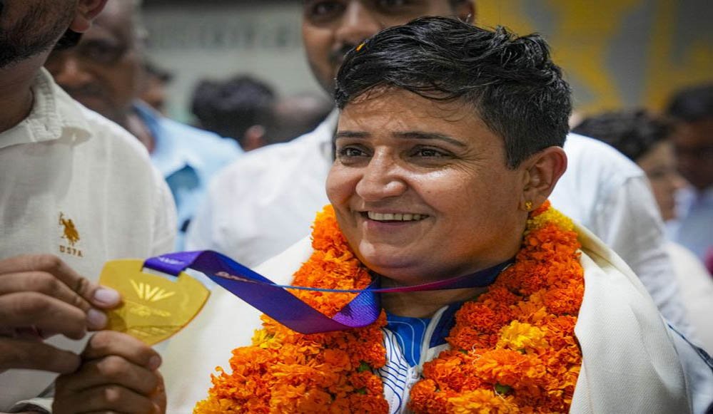 नारनौल हाफ मैराथन में दौड़ेंगी गोल्ड मेडल विजेता शर्मिला धनखड़, मुख्यमंत्री नायब सैनी होंगे मुख