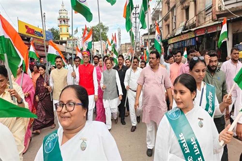 राष्ट्रप्रेम की भावना को मजबूत करेंगी तिरंगा यात्रा - उप मुख्यमंत्री