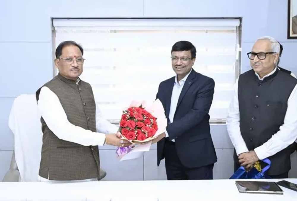 CM साय से मिले SAIL CMD अशोक पंडा, भिलाई स्टील प्लांट विस्तार पर हुई अहम चर्चा