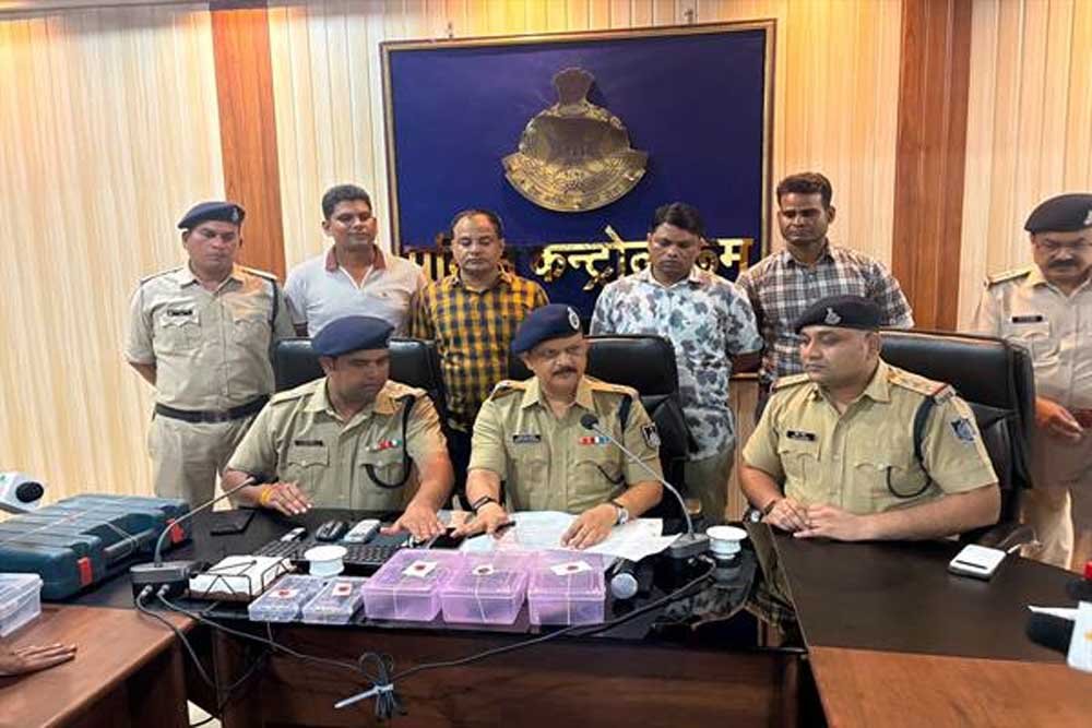 बुरहानपुर, खरगोन, सागर एवं इंदौर पुलिस की बड़ी कार्रवाई—तस्करी, निर्माण एवं सप्लाई नेटवर्क से ज