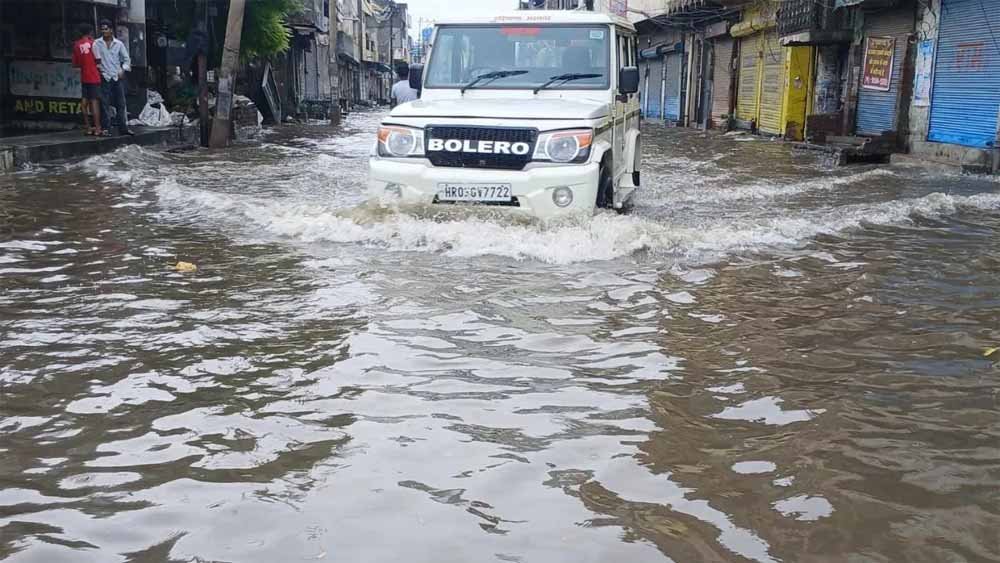 यमुनानगर में जल निकासी का बड़ा संकट, ₹11.84 करोड़ खर्च फिर भी बारिश में जलमग्न शहर