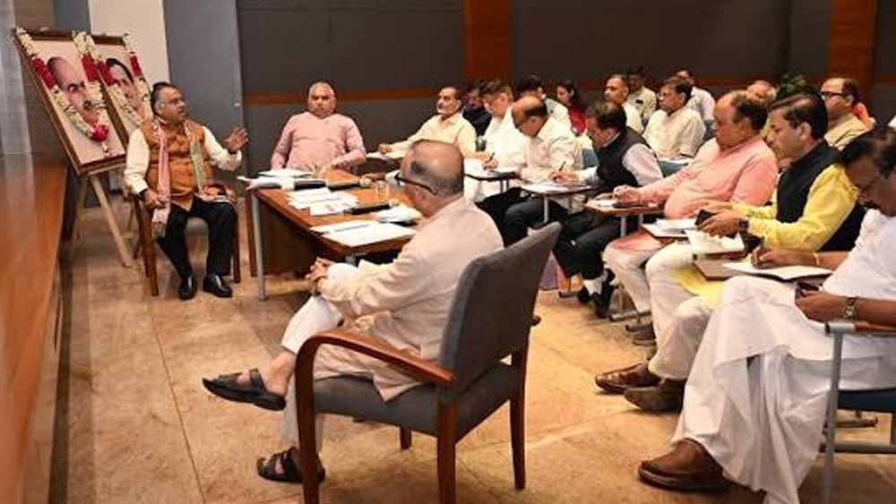 Haryana BJP Meeting: बूथ मैनेजमेंट मजबूत करने और डिजिटल लर्निंग पर बना रणनीतिक प्लान