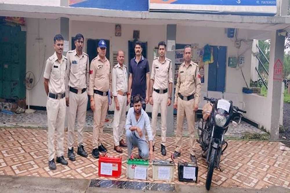 मध्यप्रदेश पुलिस की संपत्त्ति संबंधी अपराधों के विरूद्ध प्रभावी कार्यवाही विगत 15 दिनों में चोर