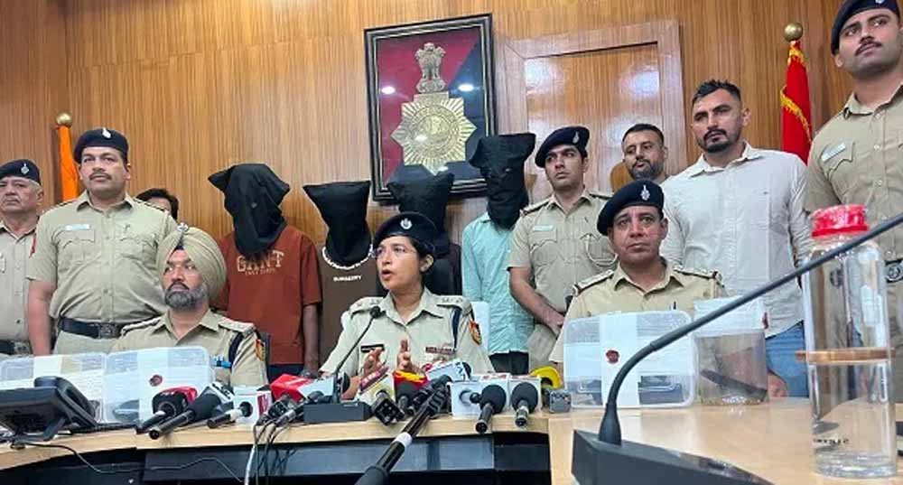 पाकिस्तान से हथियार मंगाकर वारदात की तैयारी? चंडीगढ़ पुलिस ने 3 बदमाश दबोचे