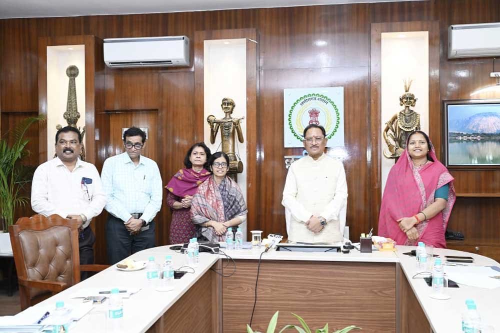मुख्यमंत्री विष्णु देव साय ने 67.20 लाख माताओं और बहनों के खातों में डीबीटी के माध्यम से अंतरित