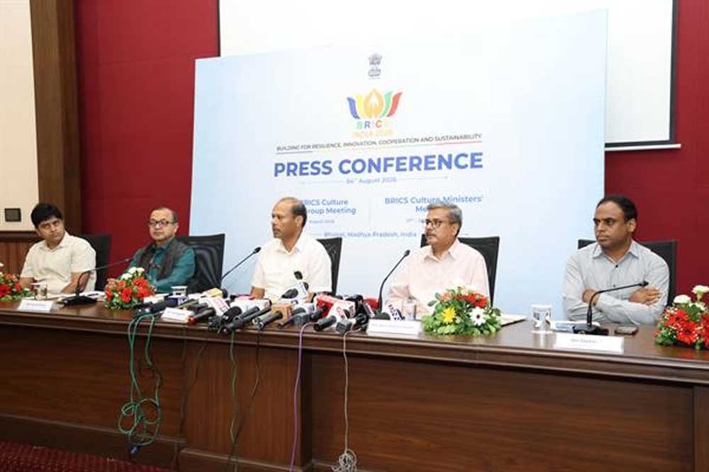 ब्रिक्स सदस्य देशों के बीच सांस्कृतिक सहयोग को मिलेगा बढ़ावा - संस्कृति सचिव अग्रवाल